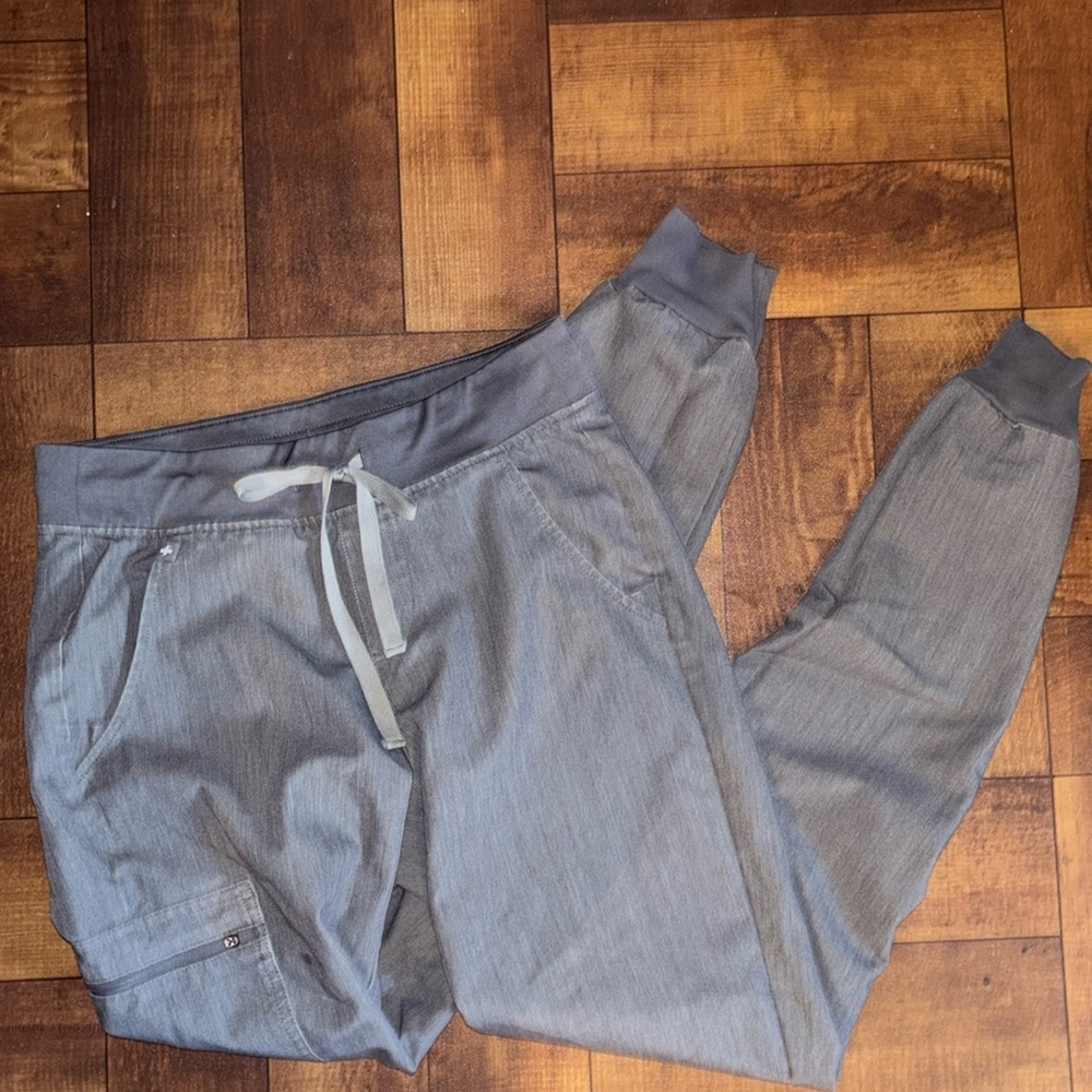 Figs Gray Zamora Jogger Scrub Pants